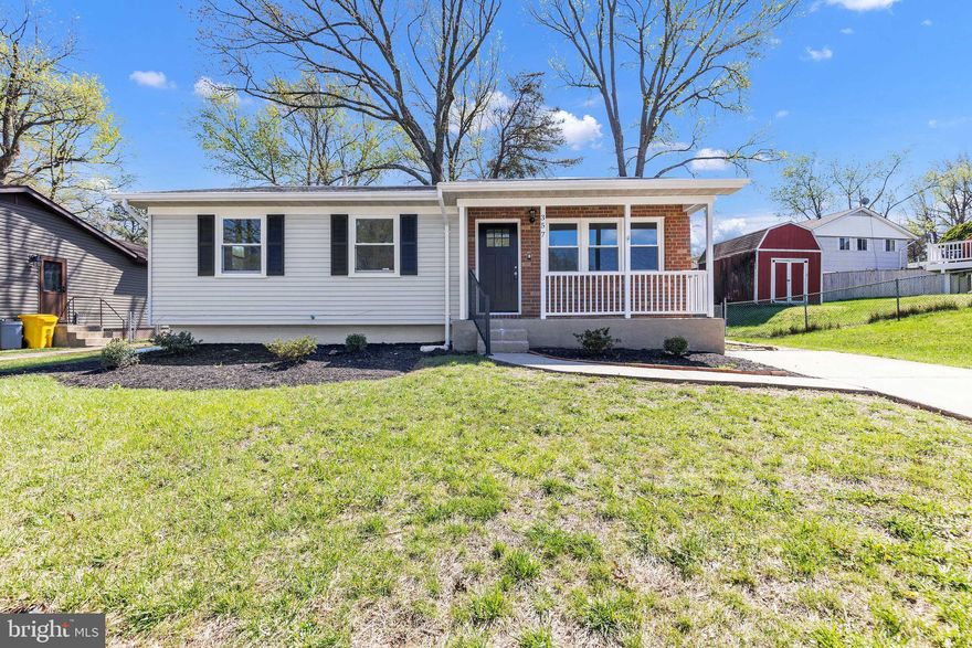 Welcome to your new home in Millersville, MD! This fully updated gem has 4 bedrooms and 3 full bathrooms, offering plenty of space to spread out.
Step inside and you’re greeted by an open-concept living area and a gorgeous modern kitchen with sleek white cabinets, stainless steel appliances, and beautiful light-toned floors. The main level features 3 bedrooms and 2 full bathrooms, all with fresh finishes and tons of natural light.
Head downstairs and you’ll find a fully finished basement with a 4th bedroom and 3rd full bathroom — ideal for guests, a home office, or even an in-law suite. Plus, there's a spacious laundry area and a huge rec room for movie nights, workouts, or just hanging out.
Enjoy the large fenced backyard with a shed for extra storage, and a screened-in porch that's just begging for some comfy chairs and morning coffee. 
The curb appeal is on point too, with a cute front porch and freshly landscaped front yard.
Conveniently located near public amenities, this home checks all the boxes. Just move right in and start living your best life! Let’s schedule your tour today!