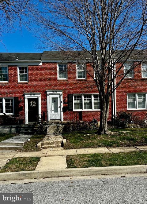 1528 COTTAGE LANE TOWSON MD 21286