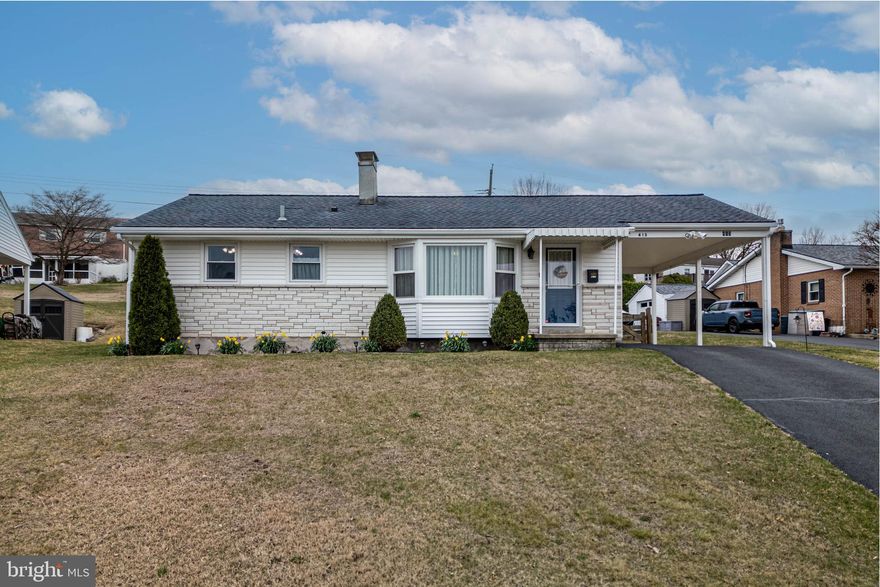 Highest & Best offers due 04/14/25 by 12:00PM , All offers will be reviewed by Seller within 24 hours. Welcome to this beautifully maintained 2-bedroom, 1-bath ranch that radiates warmth and comfort the moment you step inside. Nestled in the desirable West Hills neighborhood, this home offers both charm and functionality in a peaceful yet convenient setting. Step into a bright, spacious living room featuring a newly installed bay window that fills the space with natural light. The original hardwood floors, thoughtfully restored throughout the entire home, add timeless character and warmth. The kitchen offers ample cabinet and countertop space, stainless steel appliances, and a layout that makes everyday living and entertaining a breeze. Just off the kitchen, the dining room provides the perfect setting for gathering and opens to a lovely paver patio—ideal for enjoying your morning coffee or hosting summer dinners in your fenced-in backyard. Two generously sized bedrooms and a full bathroom complete the main floor with ease and comfort. Downstairs, the basement level provides an abundance of storage space, a designated laundry area, and the perfect spot for a workbench or hobby zone. An attached carport adds convenience and protection year-round. All of this in a location that’s just minutes from restaurants, shopping, and everyday conveniences—you’ll love calling this place home. This home has been lovingly cared for and it shows. If you’re looking for a move-in-ready space with cozy vibes and modern touches, this is one you won’t want to miss!