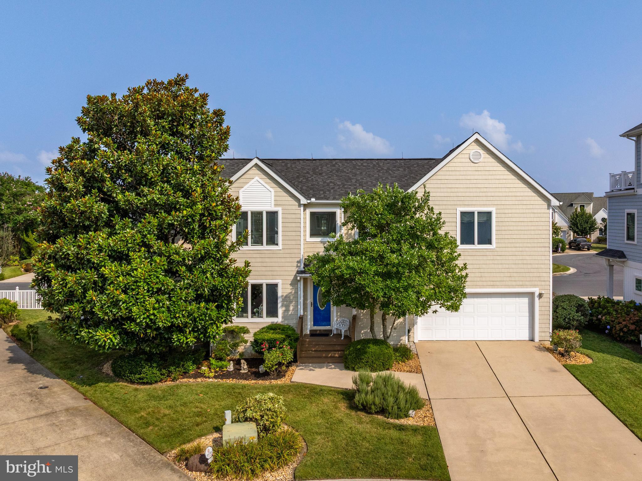 Welcome to this rare opportunity to own a beautifully maintained four-bedroom, two-and-a-half bath single-family home in the coveted waterfront community of Nantucket Point. Located on a peaceful cul-de-sac, this home offers the perfect blend of privacy, comfort, and coastal charm.
Lovingly owned by the original family for decades, this residence has been the backdrop for countless cherished memories. Now it’s ready for new owners to enjoy everything it has to offer.
Step inside to find light-filled living spaces, including a cozy living room with a fireplace, a charming sunroom off the kitchen, and a spacious deck ideal for al fresco dining or quiet mornings with coffee. Large windows throughout the home bring in an abundance of natural light, accentuating the warmth and elegance of each room. Outdoors, the mature landscaping offers beauty and privacy, anchored by a stunning magnolia tree in the front yard. A partially fenced backyard, paver patio, outdoor shower, and lush greenery create the perfect coastal oasis. This home conveys with a deep-water boat slip at the private, gated community pier—just a short stroll away—along with access to the community pool, making it a boater’s and beach lover’s dream.
Nantucket Point remains one of Ocean City’s best-kept secrets—a quiet, friendly enclave hidden away in North Ocean City, yet close to everything. Whether you’re looking for a serene primary residence or a luxurious coastal retreat, this is a rare chance to own in one of the area’s most sought-after waterfront communities. Inside photos uploaded later today . Open House Saturday, August 16 10:00-1:00