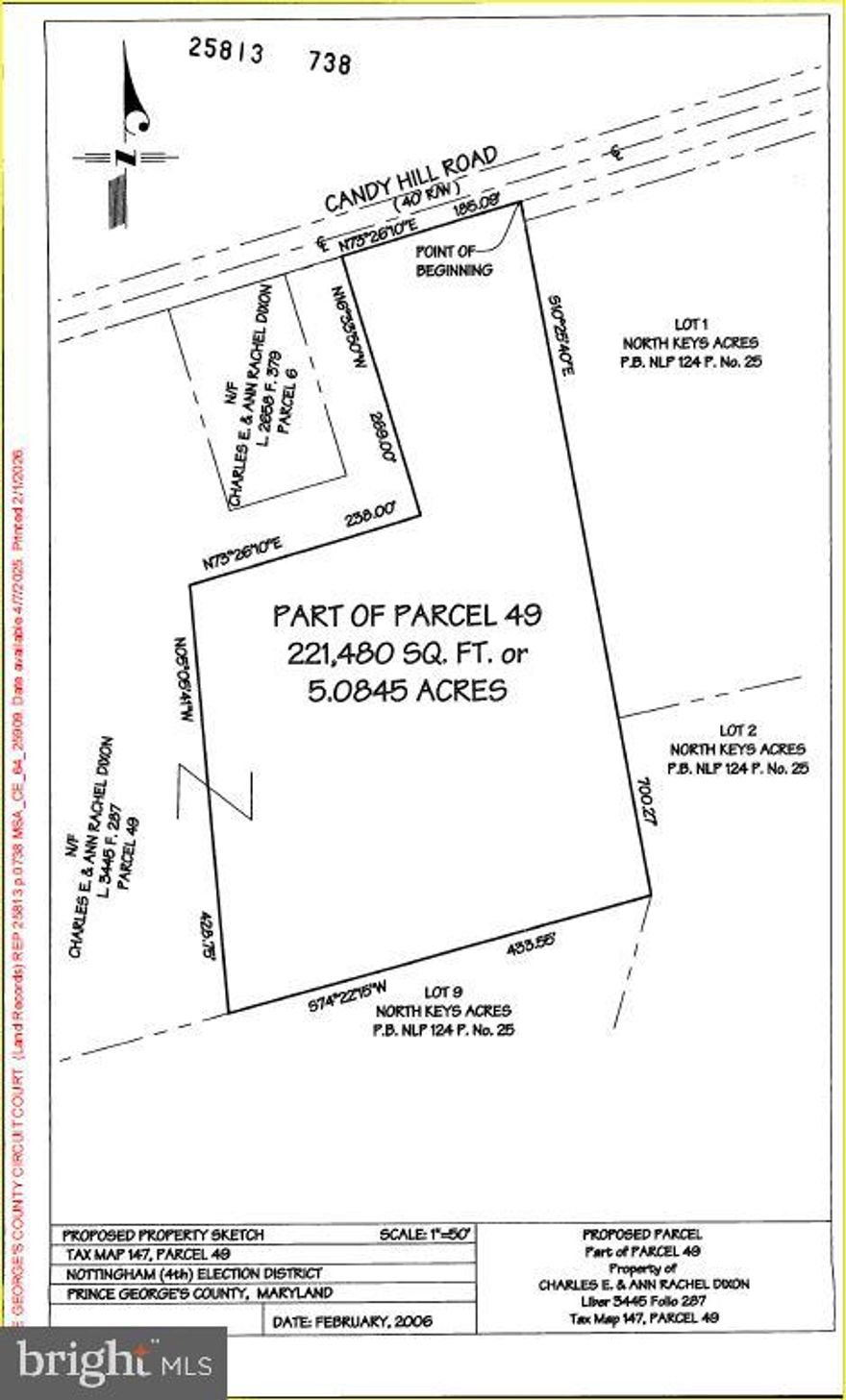 All perced and ready for your home of choice! Lot 159 of Candy Hill is ready for you to build your home of choice; it is convenient to stores and has quick access to Waldorf, Upper Marlboro, and beyond. Please review the documents on file!