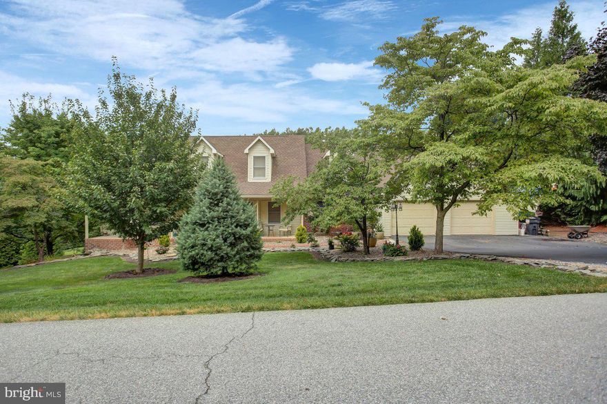 Very Large Cape Cod Home in South Guilford Hills 3380 sq ft above ground, total over 5000 sq ft.   3 bedroom 3 and 1/2 bath. Main level has a large living room and kitchen with an eating area that opens up onto the upper deck overlooking the inground pool. there is a first floor primary bedroom with a full bath and a walk in closet. a large family room in the back of the home and a sunroom off of that compliments the first floor. The second floor has 2 large bedrooms and a full bathroom, it also has another large room which could be a game room. this room has an exterior door that will let you enter the large attic above the garage which can also be accessed from the oversized garage. 
The lower level has a finished room with a gas fireplace that walks out to the inground pool. this level also has a pool table room, and 2 other large finished rooms plus a full bathroom and a mechanical room. 
This home features two, 200 amp breaker boxes. It has 3 Heat pump A/C units one for each floor. There is a 500 Gallon owned underground propane tank and 40X70 Sport court  which can be used for tennis, basketball, pickleball ETC,. The owner never opened the inground pool so the pool and all items related to the pool such as pump piping, cover, filter, liner and any other items related to the pool are being sold as is. This home is on a .87 Acre lot but note the sport court side has been subdivided so the new owner has the option to separate that if they wish. This development does not have an HOA.