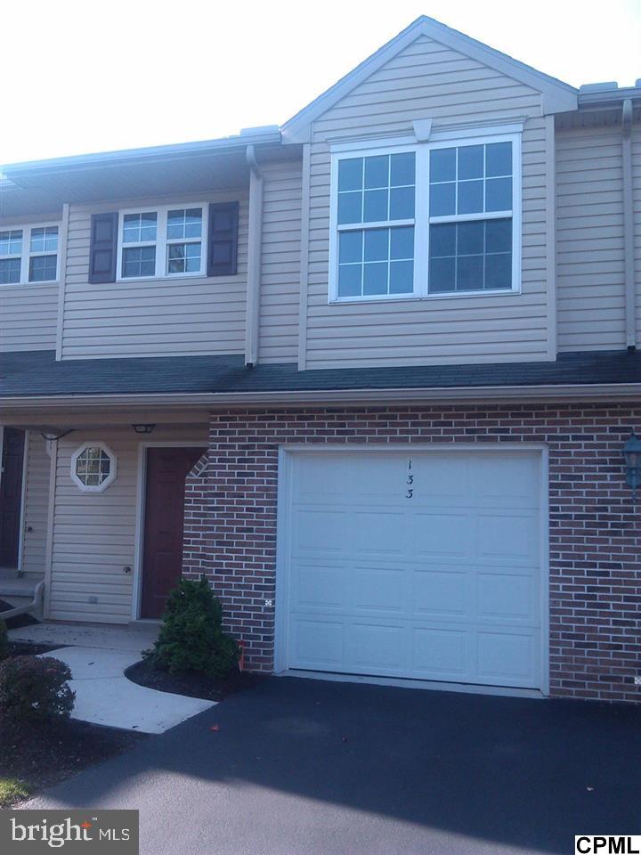Great 3 BR 1.5 bath townhome in The Reserves. Located just off Rt 39 minutes to Hershey or Harrisburg, this community offers a gym, putting green, tennis courts, club house & more. All exterior maintenance of community & townhome, along with trash is included in the $150 monthly HOA fee. This unit has all new appliances including frig & fresh paint throughout. Gas heat, CA, gas FP & 1 car garage. 100% USDA financing available.
