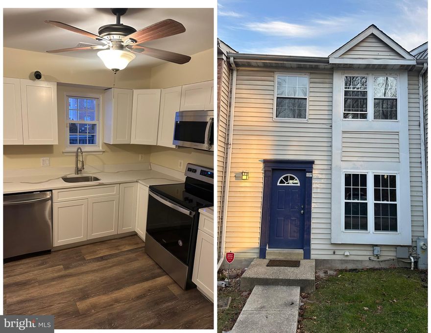 Pending release due to buyer financing. 
Nicely renovated townhome. Quartz Countertops, LVP floors, fresh paint throughout. 3 Bedrooms, 1 Full Bath on upper level, half bath on main level and half bath in lower level. This won't last at this price!