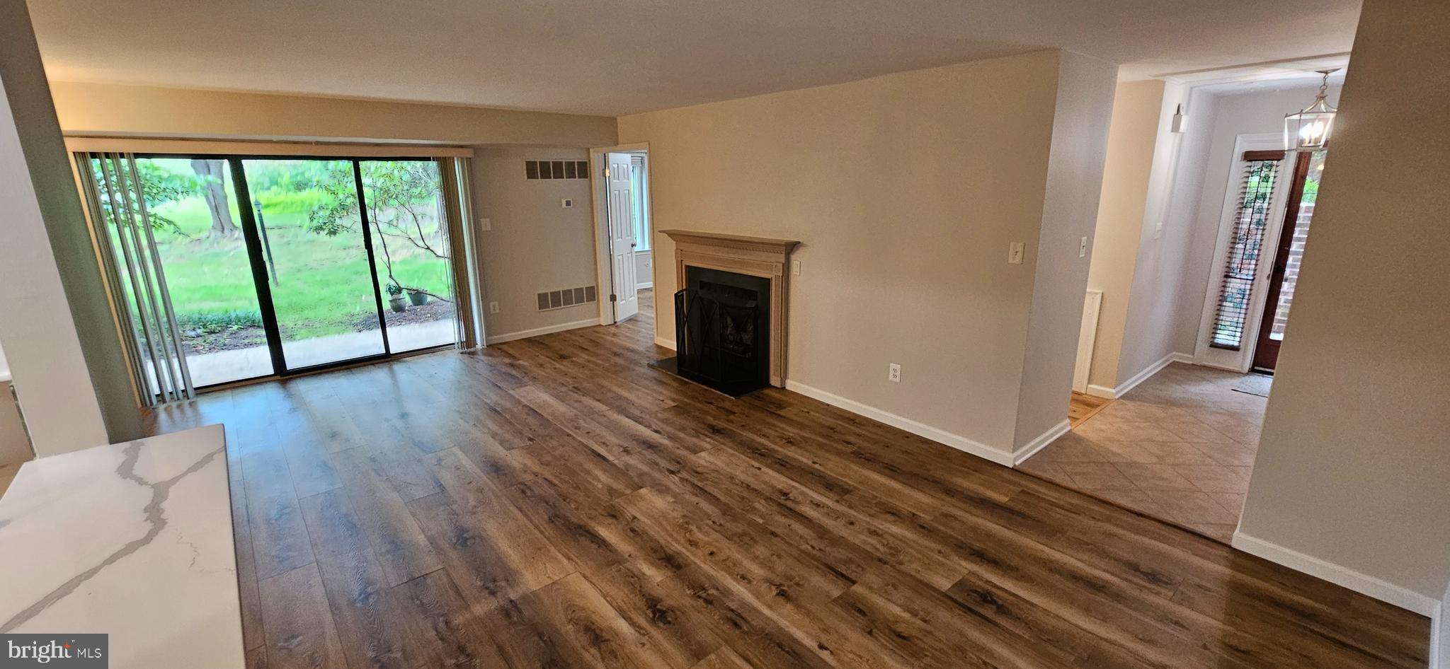 Voted one of the best places to live in the country, Chesterbook, and part of the award winning Tredyffrin Easttown School District, this Mountainview unit backs up to open space with views Valley Forge Mounatiain! This updated 2 Bedroom 2 Bath condo has over 1350 sq. ft space. The Foyer opens to a spacious living area with gas fireplace and triple glass slider to a private deck. A beautiful kitchen sporting granite tops, tile backsplash, stainless steel gas stove, dishwasher, microwave oven and refrigerator. The laundry room is adjacent to the kitchen and includes oversized front loading washer and dryer and some additional storage. The master bedroom has 3 closets and a sitting area with a full bath. The 2nd bedroom and full hall bath are on the opposite side of the unit with their own hallway off the foyer.
Parkview Shopping Center and Wislon Park are directly across the street from Mountainview within
a 2 minute walk. Bike and Walking trails directly behind Mountainview take one to the Picket Post Swim club or to Valley Forge National Park. Chesterbrook Coporate Center is 2 minutes drive down Chesterbrook Blvd and Great Valley Corporate Center and King of Prussia Mall are 5 minute drives in opposite directions on Route 202.