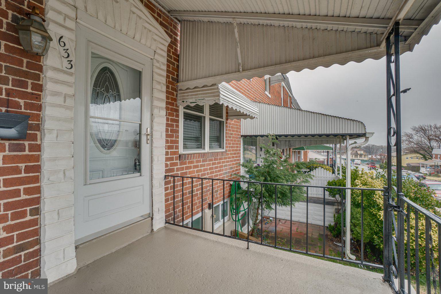 Welcome to this Baltimore County townhouse with convenience to 95/695 via Eastern Ave. This 3 bedroom/ 2 bath home is ready for you to move in now! There is a fenced backyard to use as parking and the alley allows for extra parking , plus the front street parking. The basement has been finished into a family room with an entertainment system/surround sound speakers, a Full bath, and laundry area. The main level has hardwood floors in the living room and dining room. The kitchen has stainless steel appliances, granite countertop, tile flooring. The upper level has three bedrooms and a full bath with ceramic tile. There is a covered front porch and a rear covered patio.