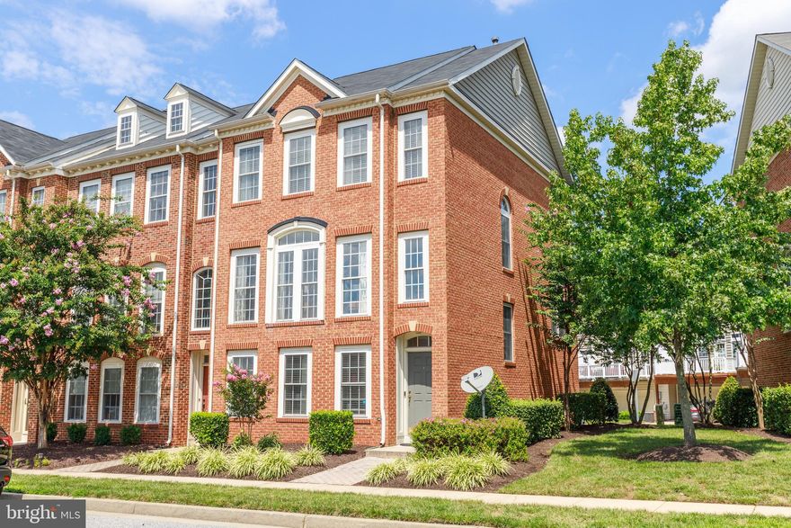 MULTIPLE OFFERS RECEIVED.  HIGHEST AND BEST BY SUNDAY 8/23, 5:00pm.  MUST SEE BRIGHT & SPACIOUS 4 BEDROOM, 2 FULL AND 2 HALF BATH BRICK FRONT END OF GROUP GARAGE TOWNHOUSE  WITH ONE OF THE BEST LOCATIONS IN HONEYGO VILLAGE!  ENJOY THE BEAUTIFUL NATURAL SUNLIGHT ALL DAY!  UPDATES INCLUDE ROOF 2019, AC 2018, AND S.S. APPLIANCES. FEATURES FOUR DOOR FRIDGE,  DOUBLE OVEN , AND BRAND NEW CARPET.  9 FT CEILINGS AND HARDWOODS THROUGHOUT  THE MAIN LEVEL.  HUGE REAR KITCHEN WITH LOTS OF 42" CABINETS, AND LARGE ISLAND WITH SLIDERS TO TREX DECK.  MASTER SUITE WITH SUPER BATH, AND WALK-IN CLOSET.   4TH  BEDROOM OR OFFICE ON THE ENTRY LEVEL WITH 2 CAR GARAGE AND TWO CAR PARKING PAD.  HOME FEATURES EXCELLENT STORAGE, EXTRA PARKING SPACES IN THE FRONT.  AND IS SUPER CONVENIENT TO EVERYTHING!