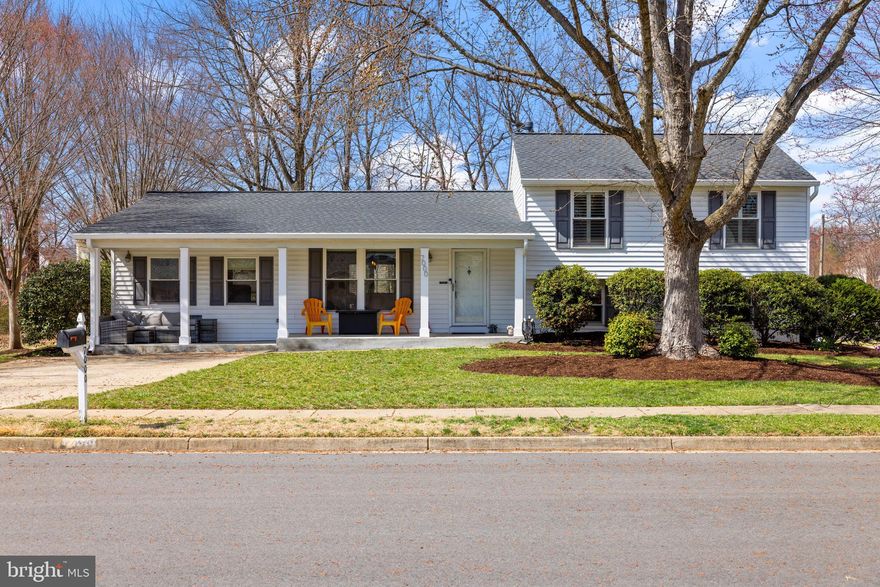 Perfect 10! This lovingly maintained single-family home on a double lot totaling .65 acres offers modern updates, ample space, and a great location. The main level features Brazilian cherry hardwood floors, fresh neutral paint, and a bright living room addition with vaulted ceilings, stacked stone gas fireplace, updated lighting, and double-pane windows (2011). The open concept kitchen boasts granite countertops, a wraparound breakfast bar, soft-close maple cabinets, an oversized pantry, and a new stainless steel refrigerator. In the freshly painted bedrooms enjoy upgraded textured carpet and a renovated en-suite bath off of the primary. Downstairs, the generously sized family room also has new carpet, and a bonus den/office provides even more space. There is also tons of storage in the unfinished lower level which could easily be used as a workshop, gym, art studio, or all of the above.  Other features include a new heating system (2022), new roof (2024), two driveways, and an oversized detached garage with a covered porch entry.  Note the garage is 23.5 ft. × 24.5 ft. with 10 ft. ceilings!  From the front porch to the enormous front, back, and side yards, this charming home is simply amazing.  And in a fabulous location too close to not one, but two commuter lots, the Franconia metro, shops, dining, trails, and parks.  No HOA!