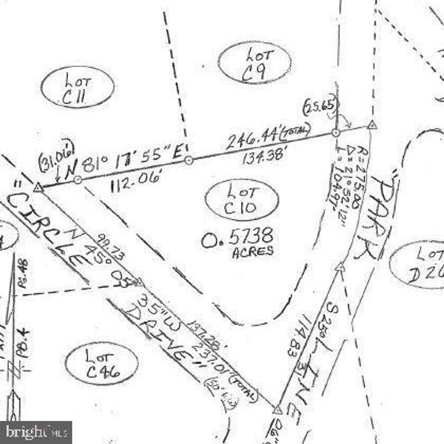 Wooded corner lot in Skyline Lakes Subdivision outside of Stanley, Virginia! Fronts on two subdivision roads.  Power is nearby and a new survey has been completed / corners marked by a licensed surveyor.