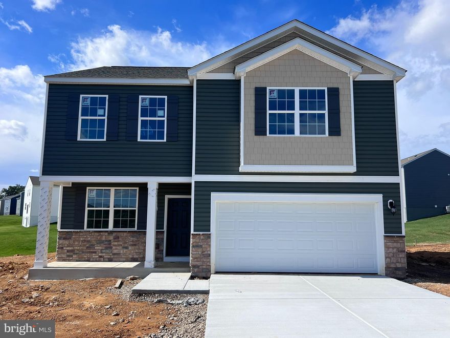 Don't wait months for your new home. Buy this Penwell model that features 4 bedrooms and 2.5 baths, and two car garage at BELOW MARKET RATES using our preferred lender!! Large backyard .34 acres  Fully equipped kitchens with stainless steel appliances, 25 cu ft side by side refrigerator with in door water/ice, multi cycle dishwasher, disposal, range and microwave with Aristokraft kitchen cabinetry, LED work area kitchen lighting and granite countertops. America's "Smart Home Technology" featuring Quisys IQ HD touchscreen with camera, Wi-Fi video doorbell, Echo Dot speaker with Alexa, Z-Wave programmable theromstat, smart light switch and Keyless Entry front door lock with deadbolt, flat screen prewires with cat-6 outlets in owners suite and living area, and finally a Wi-Fi enabled garage door opener. LVP flooring on main level public areas, two panel interior doors with brushed nickel hardware, wall to wall carpeting in bedrooms, ceiling fan pre-wires in all the bedrooms and living area.