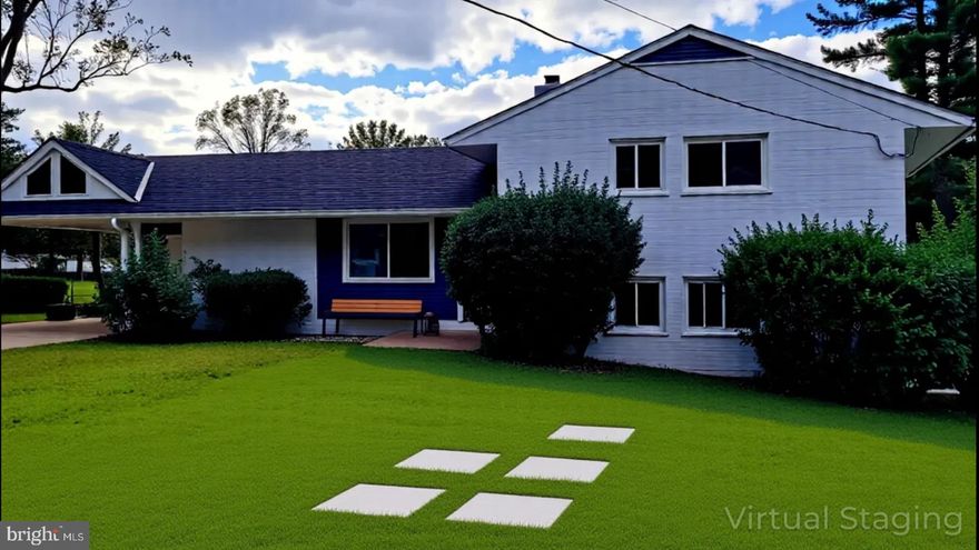 Beautifully Renovated Split Level home located on a spacious corner lot, with 4 bedrooms and 2.5 bathrooms***Enter through the front door to an open concept with a custom kitchen, half bath, formal living room/dining room area with a wood fireplace, that steps down to a large family room and custom room that can be used as a library/study/office walking out to a cozy rear yard deck***Take the stairs to the upper level with the master bedroom and two additional bedrooms with a full bath**Stairs to the lower level lead to a full bath, a bedroom, spacious rec room with access to the side yard and the laundry room***Custom renovations throughout with all new bathrooms, kitchen, painting, lighting, flooring and more!! Conveniently located on a spacious lot with a long driveway leading to a 2 car carport***Just minutes for commuters, schools, shopping and restaurants!!!