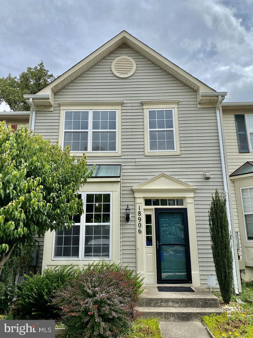 New wall paint, kitchen, basement and bathroom improvements. Lovely 3 Beds, 2.5 Baths townhome located in a community that has a pool and tennis courts. with a gorgeous landscaped backyard. Great location near shopping, schools, restaurants, and the MARC train.