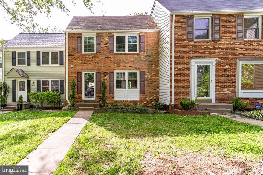 Beautiful brick front 3BR/3.5BA townhome, well maintained & move-in ready! Updated kitchen w/ granite peninsula, stainless steel appliances, hardwoods, neutral paint throughout, private rear Trex deck, master suite w/ builtins, finished walkout basement w/ full bath & wood burning fireplace! Enjoy the convenience of being minutes to dining/shops in popular Mosaic District, very close access to I95/495/395, and Metro! Call today for your private showing!