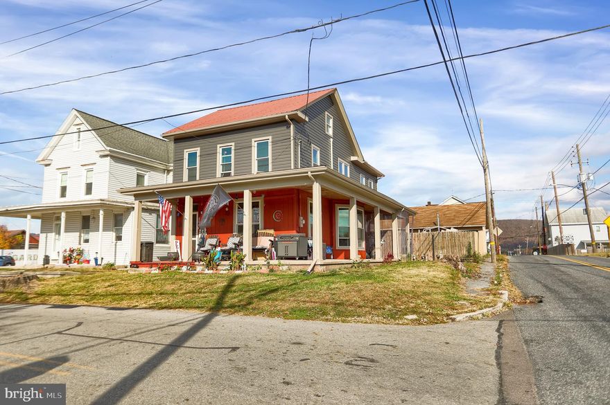 Welcome to this 3-bedroom, 1-bathroom family home in Hegins that combines character with modern amenities! Step inside to find a cozy and inviting atmosphere, highlighted by new flooring throughout the lower level and high ceilings that bring a touch of charm to every room. The spacious, remodeled bathroom and second-floor laundry hookups add convenience to daily life, while the formal dining room, featuring a unique bench seat and bay window, is perfect for gathering with family and friends.

The kitchen is the hub of the main floor-spacious & inviting.  A brand-NEW mini split system provides efficient heating and cooling year-round. All-NEW windows brighten the interior, and a new porch roof and fresh siding give the home great curb appeal. Step outside to enjoy a wrap-around porch and relax by the above-ground pool, perfect for those summer days. 

Storage and hobby needs are met with the massive, heated 3-car detached garage, ideal for any enthusiast. For those looking for even more space, the large walk-up attic offers storage or potential for an additional bedroom. Nestled in town, this home combines comfort and convenience in one perfect package.