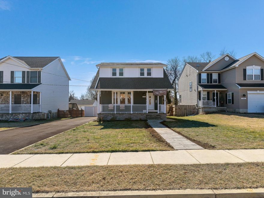 Charming & Fully Updated Home in Glen Burnie!

Welcome to 103 1st Avenue South, a beautifully updated 3-bedroom, 2-bathroom single-family home that blends modern style with everyday comfort. Step inside to find dark wood flooring that adds warmth and elegance throughout. The kitchen is a chef’s dream, featuring stainless steel appliances and a sleek, contemporary design. Unwind on the covered back porch, or step onto the composite deck that leads to a spacious, fenced-in yard—perfect for entertaining! A dedicated firepit area invites cozy gatherings, while the backyard shed provides extra storage. With a newer roof and water heater (both just 2 years old), this home is move-in ready and built to last. Don’t miss your chance to own this meticulously maintained gem—schedule your tour today!