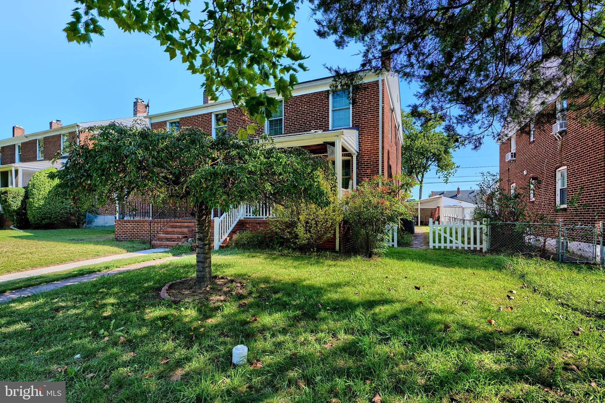 Conveniently located to shops, restaurants, parks, major commuter routes, and public transportation systems, take pride in this charming, well maintained first floor unit with nearly 850 square feet of finished space. Enter this furnished 1 bedroom, 1 full bathroom with office townhome, to find gleaming hardwood floors throughout, a perfectly appointed galley kitchen with appliances, including refrigerator, gas range and microwave. Enjoy dining from your foldable butcher block table, or create your own dining/living combo, with ample living space off the kitchen. Host family and friends, with the extra option for sleeping comfortably on a sectional sofa with pull-out queen bed. Finally, enjoy the convenience of a driveway located in the rear of the property, where you will also access your unit. If you need more parking, you can find additional spaces along the tree lined street that marks the front yard of this beautiful all brick townhome. Tenant pays "some" utilities by way of an additional $150 fee/month to landlord. SCHEDULE A TOUR TODAY BEFORE IT'S GONE!
