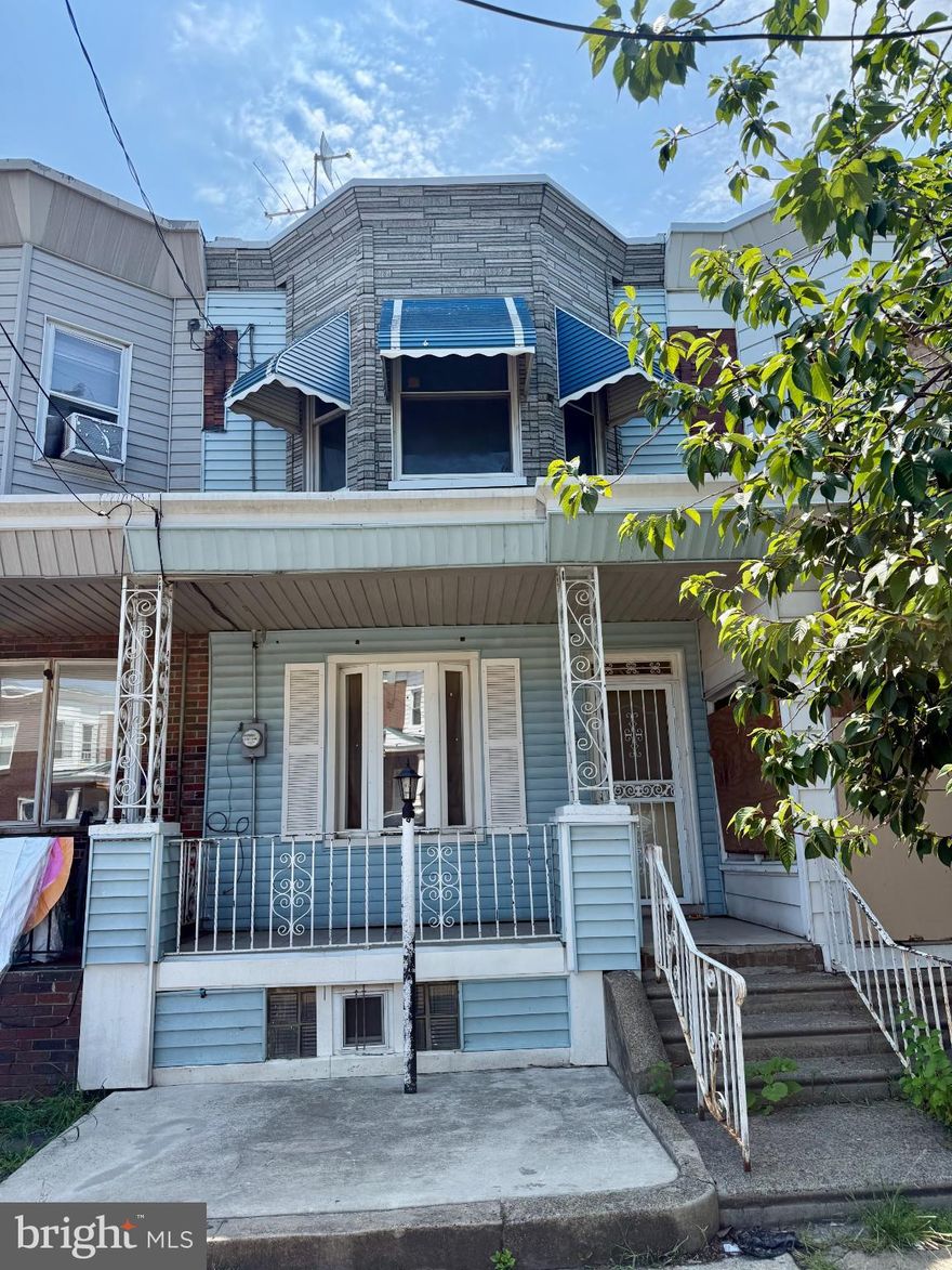 Discover the potential of this 3-bedroom, 1.5-bathroom row nestled in the desirable Harrowgate neighborhood. The large kitchen just needs a little work (and probably a new stove) but has a ton of space to work with. The main floor has new vinyl plank floors. The full basement offers a storage room or a flexspace. Boiler and water heater are new and sewer line was recently replaced with PVC. Enjoy the convenience of nearby public transportation, with bus and commuter rail stations within walking distance, making your daily commute a breeze. A low-maintenance backyard allows you to spend more time enjoying your home and less time on upkeep. This property is perfect for those seeking a vibrant community atmosphere while being close to urban amenities. Don't miss your chance to own a piece of history in a thriving neighborhood-schedule your tour today and envision the possibilities!