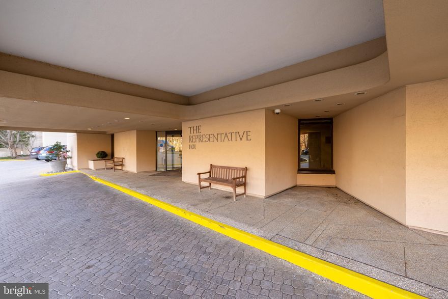 OPEN HOUSE SUNDAY MARCH 23 FROM 2 PM - 4 PM
This rarely available, sophisticated high-rise residence offers an expansive 1,245 square feet of refined living space, thoughtfully designed with elegance and comfort in mind. The largest one-bedroom for sale in Arlington. This one-bedroom, one-and-a-half-bathroom condo is completely remodeled. It features an updated kitchen with new cabinetry, stainless steel appliances, granite countertops, a tile backsplash, instant hot water faucet, an updated bathroom, freshly painted walls, and brand-new carpeting. New electrical panel, outlets, light fixtures, and so much more. This unit provides vast views of an Arlington sunset and is among the largest one-bedroom units in the area, filled with natural light. It includes ample storage space, with a generously sized custom-built walk-in closet in the bedroom. Two separate storage units, one 8' x 6' storage room on your floor, and an additional storage unit on P1. You'll find a rare 25' x 6' covered balcony for outdoor enjoyment.

The building has exceptional amenities, including 24-hour concierge service, a state-of-the-art gym, a serene pool and spa area, and package delivery lockers. Host gatherings in the barbecue area or unwind in the new sauna. (under construction) For entertainment, the common area, media, and recreation room offer a perfect retreat. This commuter's dream is within walking distance of the Pentagon, Pentagon City Metro, Pentagon City Mall, and Amazon HQ 2. It is just minutes from Harris Teeter, Costco, Whole Foods, many restaurants, a pharmacy, multiple Metro stops, Reagan National Airport, and endless shopping. Immerse yourself in a lifestyle of luxury and convenience in this stunning Arlington condo.