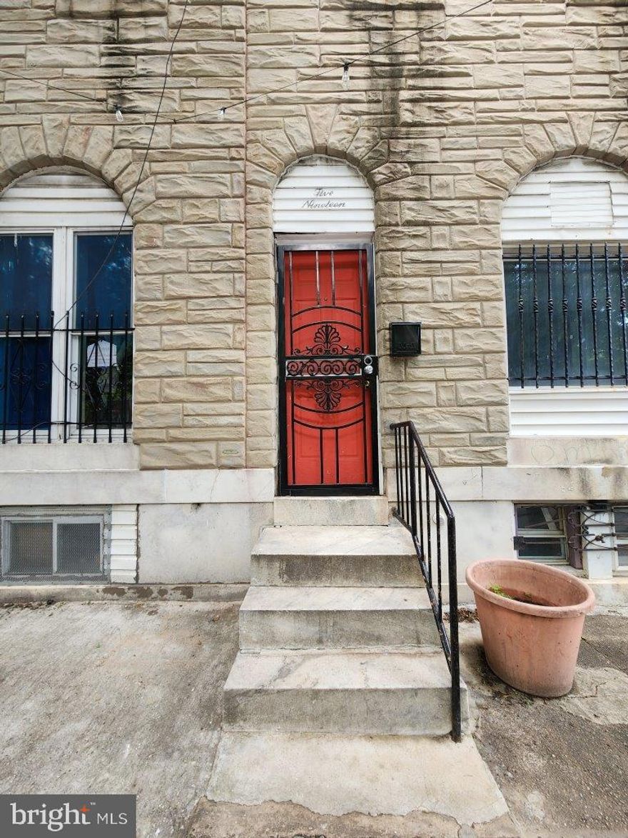Nestled in McElderry Park, this home provides easy access to Johns Hopkins, major commuter routes, local dining, and shopping, while also being part of a vibrant and evolving community. Ideal for the first-time homebuyer ready to make this their home or an investor looking for their next investment, this home offers everything you need and more. Step inside to discover the inviting open floor plan and a very spacious living area. The separate dining area leads you to the kitchen where you will find access to the rear patio - perfect for creating your own outdoor retreat and entertaining guests effortlessly. The main level also features a bedroom which can easily be removed for a bigger and more ample living area. Upstairs, discover three additional bedrooms and a full bathroom. The primary upstairs bedroom features a balcony which is ideal for morning coffee or evening relaxation. For additional space, the basement offers just that - ample room, impressive ceiling height, and lots of storage space.  Located on a quiet block, yet just minutes from Johns Hopkins Hospital and downtown Baltimore, this home offers the perfect mix of tranquility and accessibility.