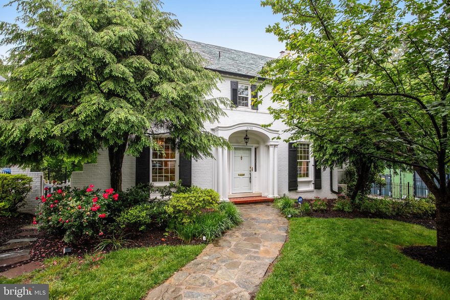Tucked away on a picturesque block in Forest Hills, this center hall colonial boasts a rare level exterior entrance and an open floorpan that masterfully blends timeless architecture with sophisticated, modern finishes. The heart of the home is a stunning chef's kitchen equipped with Thermador appliances, custom cabinetry and ample counter space leading seamlessly into a house wide length of great room opening onto a full length wide deck with sylvan views and large rear yard.
With 5 bedrooms and 5.5 bathrooms across four expansive levels, this home delivers exceptional space, functionality, and design in one of DC's most sought -after neighborhoods.
