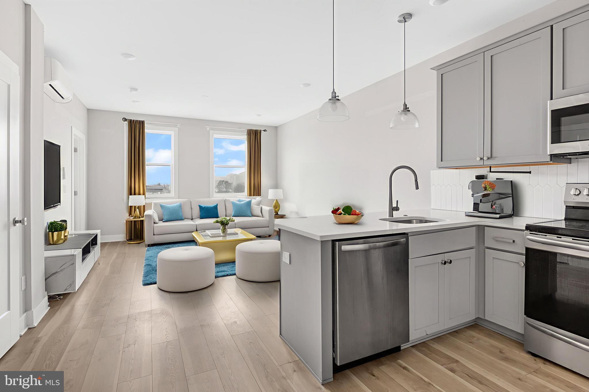 Available Early October:
Discover 5230 Walnut St #3R! This is a beautiful 2 bedroom, 2 bathroom apartment in a building packed with perks including an elevator and shared roof deck! Step inside to an open, airy living space with wood floors and great natural light. Your contemporary kitchen features stainless steel appliances, stylish gray cabinets, and tile backsplash. The spacious layout is thoughtfully designed for both comfort and functionality. In the back of the home, you'll find a large bedroom. The second bedroom includes its own ensuite bathroom for added privacy. Another full bathroom is located just off the kitchen, making it easily accessible for guests. Plus, enjoy an in-unit washer/dryer and bonus hallway storage closet! Top it off with access to the shared roof deck for stunning views. Don’t miss out - call today! Please note: photos & video tour are from a similar unit; exact layouts & finishes may vary.
Lease Terms:
Generally, 1st month, 12th month, and 1 month security deposit due at, or prior to, lease signing. Other terms may be required by Landlord. $55 application fee per applicant. Pets are conditional on owner's approval and may require an additional fee, if accepted. (Generally, $500/dog and $250/cat). Tenants responsible for: electricity, cable/internet, and a $60/month flat water fee. Landlord Requirements: Applicants to make *3x the rent in monthly gross income*, 2 paystubs, tax return must be submitted with all rental applications, credit history to be considered (i.e. no active collections), no evictions within the past 4 years, and must have a verifiable rental history with on-time rental payments. Exceptions to this criteria may exist under the law and will be considered.