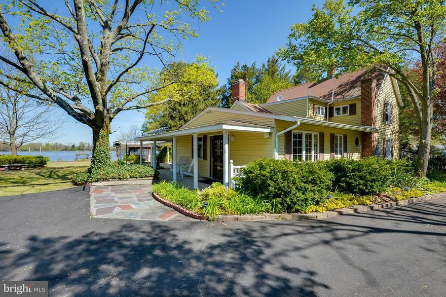 Charming waterfront home in Crumpton, MD.  Stunning views in every season.