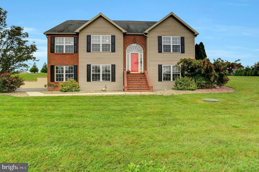 You will want to call this home for the holidays! This beautiful home offers 4 bedroom, 3 full bathrooms, full bath with large jetted tub, walk-in closet, kitchen with quartz countertops, breakfast nook,  formal dining area, vaulted ceilings, den, oversized 2 car garage featuring a large storage area and smart garage door openers, security system. Outside features professionally landscaped lot, river rock, outside lighting, tree lined for privacy.  New heat pump in 2017, New hot water heater and water softener in 2020 and lots of additional updates. The septic is a eco-friendly peat moss system.  This home offers quiet county living you don't want to miss out on.