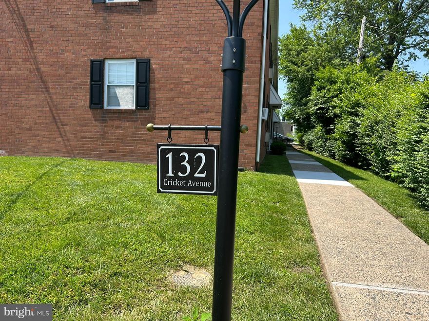 Fully renovated 2nd floor apartment located within blocks of the shopping, dining and entertainment of downtown Ardmore as well as train to Center City Philadelphia.  Brand new Eat in Kitchen with stainless appliances including built in microwave and dishwasher. Just completed fully tiled white bathroom.   Living Room, Main Bedroom and smaller Second Bedroom/Office all freshly painted featuring beautiful hardwood floors and fully operational replacement windows with screens. Basement storage and coin-op Laundry.  Convenient private parking lot and common yard located behind this small, well maintained building.  No Pets.