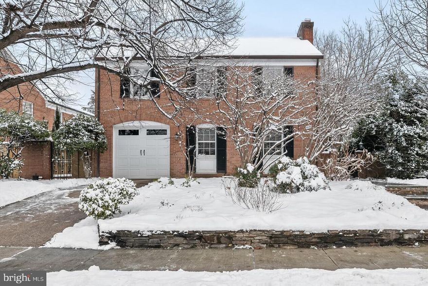 You will  be surprised and delighted when you enter this substantial brick home and find rooms more spacious than you had imagined! Built by the Miller Co., this elegant colonial delivers the quality of architecture and construction you expect in a Sumner home. The updated table sized kitchen has abundant cherry cabinetry for more than ample storage space. The main level family room is highlighted by a charming fireplace set on an angle. There are two more fireplaces as well. The bedrooms upstairs will blow your mind! They are big and both baths have been stylishly updated!

The walkout lower level is terrific with a brick fireplace as the centerpiece of the family room and a huge exercise room or office. Both have full sized windows to the level, private backyard that has a new, tranquil water fall and pond in the rear corner. Fully fenced. There is a large patio to enjoy it all.

The roof is almost new. Also the whole house water filter. Newer tankless water heater. Refrigerator replaced about 2 years ago. New oven. There is a generator.

The bus stop is right across the street and you can easily walk to Little Falls Mall with Safeway and many other shops/restaurants. Super convenient location for commuting downtown, Virginia, or taking advantage of the recreation along the Potomac River and C&O Canal. Walt Whitman High School. This is one you will want to give prompt consideration!