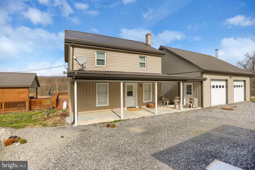 This property is going to onsite auction 6/8/24 at 12:00 PM and is being sold with reserve. LISTED PRICE IS ONLY A SUGGESTED OPENING BID, AND IS NOT INDICATIVE OF THE  FINAL SALES PRICE WHICH WILL BE BY SELLER CONFIRMATION DAY OF AUCTION.  Terms: Down payment of $35,000.00 required day of auction. Settlement on or before August 9, 2024. Transfer taxes to be paid by buyer. Real Estate taxes shall be prorated.
Beautiful 52+/- acre farm featuring an older 2-bedroom 1 bathroom home with full basement. Newer 28x30 attached 2 car garage and a partially finished out apartment above the garage. Has concrete floor and electric. Newer 13x13 pavilion/porch with an almost new hot tub! Nice views of the Shade Mountain. A 32x46 equipment shed with a shop on one end. Shop has concrete floor and electric. This property is a very nice combination of woodland & tillable land with over 2,000 feet of creek frontage along the Tuscarora Creek! Also has a smaller pond & plenty of road frontage along Oxbow Rd. Ideal property for recreational use or permanent residence! Only 2 hours from Lancaster! 1 hour from Harrisburg & State College! 15 minutes from Port Royal!