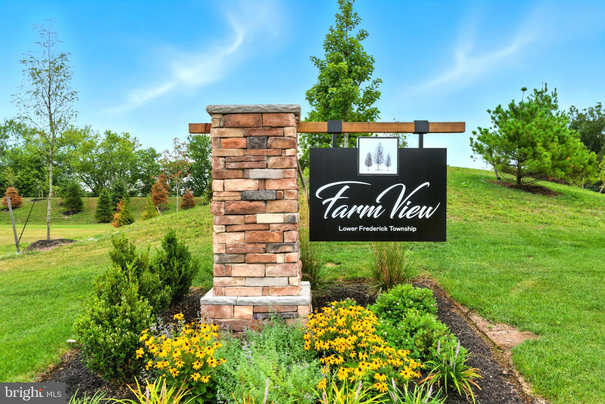 EXCEPTIONALLY PRICED SINGLE FAMILY HOME, WITH A SUN ROOM AND FINISHED BASEMENT IS READY FOR YOU TO MOVE IN THIS SUMMER. Welcome to the area's newest community, Farm View, where tranquil living meets modern convenience. This stunning Grayson Traditional home offers 4 spacious bedrooms, 3.5 baths, a 2-car garage, and a total of 3,643 square feet of thoughtfully designed living space. The heart of this home is its gourmet kitchen, featuring white, cashion-close, 42" Century cabinets, sleek carrara white quartz kitchen countertops, and a stunning white gloss backsplash. Whether you're preparing meals or entertaining guests, this kitchen is sure to impress. Stainless steel appliances are included for your convenience. Relax in the cozy family room with a charming fireplace, or retreat to the bright and airy sun room to unwind while enjoying beautiful views of the serene surroundings. The flex space on the first floor is perfect for a home office, study, or playroom. Gorgeous oak stairs lead you to the second floor, where the primary bedroom awaits as a true sanctuary with a tray ceiling and private en-suite bath featuring 12x24 ceramic tile. The upper level also includes a versatile loft, ideal as a second living area, plus laundry on the second floor for ultimate convenience. The finished basement adds even more space for entertainment or storage and includes a third full bath. Located just minutes from outdoor recreation, Route 422 for easy commutes, Philadelphia Premium outlets for shopping, dining, and the vibrant nightlife of Skippack and Collegeville, this home perfectly balances peaceful living with easy access to everything you need. Enjoy the quiet charm of Farm View, while being close to all the conveniences of modern life!
Located just minutes from outdoor recreation, Route 422 for easy commutes, Philadelphia Premium outlets for shopping, dining, and the vibrant nightlife of Skippack, this home perfectly balances peaceful living with easy access to everything you need.
Enjoy the quiet charm of Farm View, while being close to all the conveniences of modern life!
The pictures are of the same floor plan but a different home.
*Please note: Scheduled appointments are encouraged. If using a Realtor, Realtor must be present for first showing. Details and selections will vary. See sales team for details. Taxes to be assessed after settlement. For open houses, please visit the model home.*