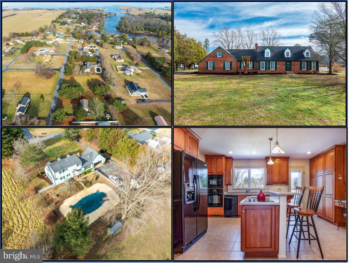 This amazing property has it all - water oriented community of Whitehall, large lot, in ground pool, paved driveway, large rear entry garage, 2 owners suites (1st floor & 2nd floor), wood burning fireplace, gourmet kitchen with island, Corian counter and lots of cabinets, large shed, all appliances & so much more. Great location near the Choptank River, Cambridge, Blackwater National Refuge & all the Eastern Shore has to offer. Owner has just updated many things including the HVAC, paint & new flooring! Sold As Is but comes with Home warranty for peace of mind.