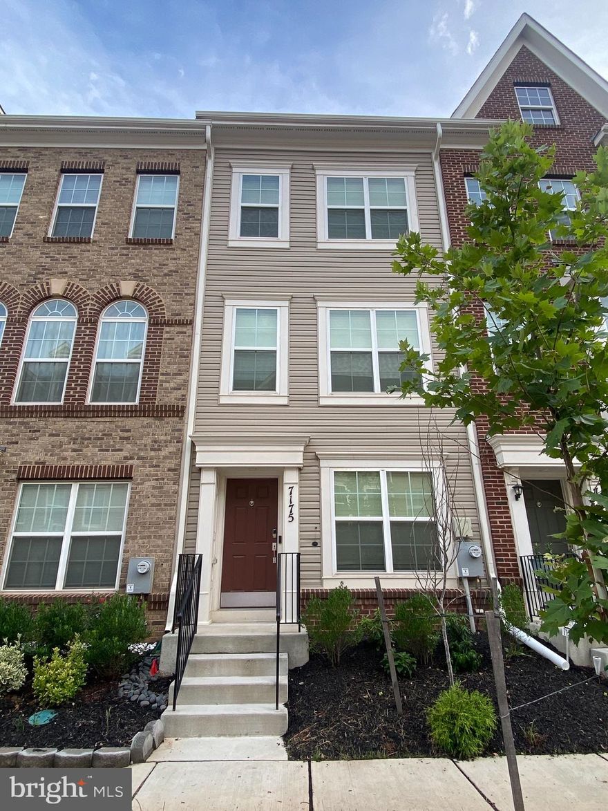 This is a beautiful 3BR/3 Full Bath 1 Half Bath Luxury Townhome in sought-after Brick Yard Station. This home offers a bedroom and full bath on first level, an open mid kitchen layout, rear deck, loft on 2nd level with terrace, upper level with 2 bedrooms and 2 full baths, and more! Lovely hardwood flooring, large windows, and unique design elements fill the generous four-level layout. The ground level has a convenient garage, half bath, and a bonus room perfect for an office. The main level’s open flow is perfectly suited for daily living or entertaining. The open-concept kitchen is ready for the home chef with energy efficient stainless steel appliances, granite countertops, island with seating, and balcony. Retreat to the elegant owner’s suite with a wall of windows, spacious walk in closet, and tiled en suite bath with dual vanity. The open mid house area will easily become your favorite spot to entertain with a living area, dining area, and half bath perfect for your next gathering. Brick Yard Station neighbors love coming home to their quiet community with amenities that can’t be beaten. Enjoy a community pool, clubhouse, lake, promenade, walking trails, pocket parks, village greens, and volleyball courts, and monthly food truck night. Strong neighborhood association. Close to new development along US 1 including Whole Foods. Easy commute to College Park. Moments from convenient errands, dining, and retail. Minutes from new ICC/200, I95, 495 and 295, this home’s location positions you perfectly for work and play. Nearby Muirikirk MARC Station across the street and Greenbelt Metro close by making commutes to DC or Baltimore a breeze. Make an appointment today to tour this property!

Apply via RentSpree