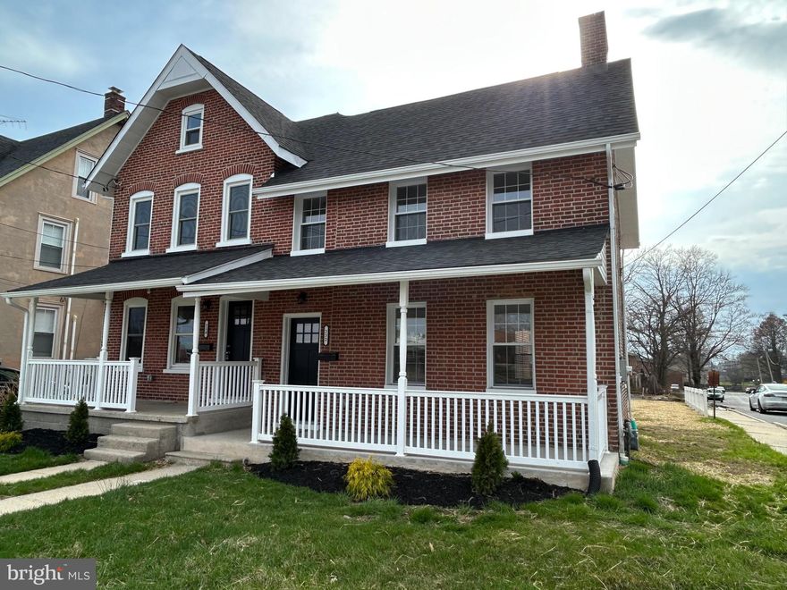 THIS PROPERTY QUALIFIES FOR WSFS'S NEIGHBORHOOD  OPPORTUNITY PROGRAM- A CONVENTIONAL LOAN THAT ONLY REQUIRES 3% DOWN WITH NO MORTGAGE INSURANCE, DISCOUNTED INTEREST RATES, AND NO LENDER FEES! This extensively renovated 4BR/1.5BA brick twin offers the feel of modern living while preserving the character and charm of historic Oxford. The home features three fully finished floors of living space with an open floor plan designed for modern lifestyles. This property has been comprehensively updated throughout, including new windows, newer roof, new electrical, new plumbing, new HVAC systems,  a completely redesigned kitchen, and so much more! High quality finishes include quartz countertops, luxury vinyl plank flooring throughout, custom tile shower, and new appliances. In addition to the 4 bedrooms there is a bonus room perfect for a home office, play room, or storage. Additional highlights include a new rear driveway featuring two off-street parking spaces located as well as 200amp service. Natural gas is also available. With updated systems, modern finishes, and a turnkey interior, this home offers the comfort, efficiency, and appearance of a new home and historic charm.