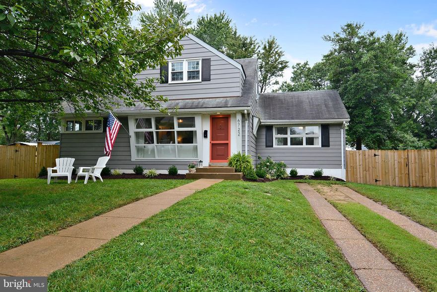 Improved pricing! 2000+ Square feet in Bucknell Manor! Absolutely Adorable 3 bed 2 bath cottage in Bucknell Manor. FULL WATERPROOFED BASEMENT!!! Beautifully renovated kitchen, newer appliances. Updated Baths. Gleaming hardwood floors. Fully fenced yard. Nestled on a quieter side street. Professionally landscaped.Tons of storage. Minutes to everything: Schools, shopping, transportation.