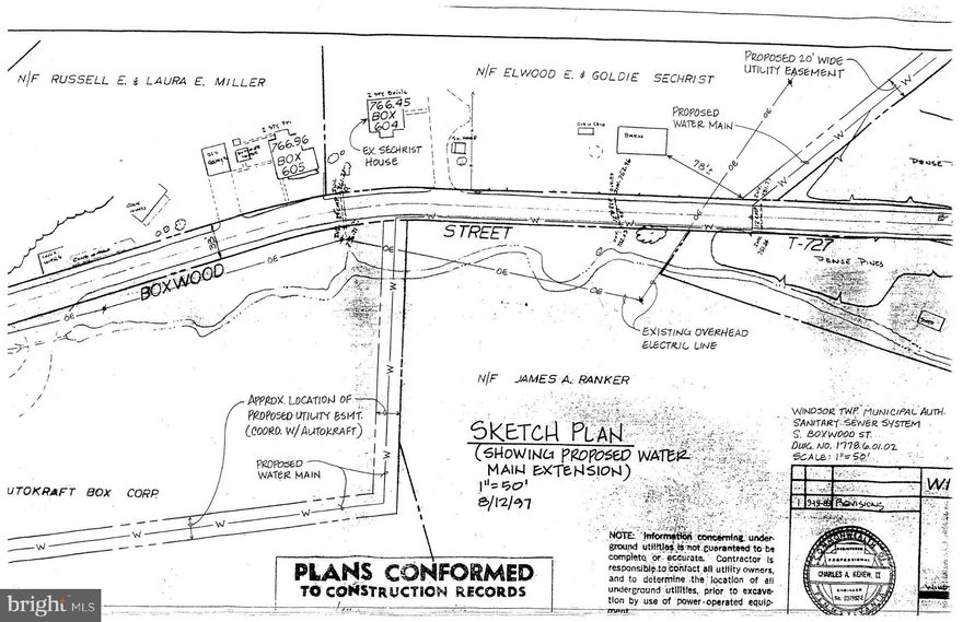 Thanks for taking a look at 665 Foxwood Rd and 695 Foxwood Road this is a combination of two parcels totally 19 acres. According to the zoning maps this is medium density. Each parcel has a house and a tenant. The value is in the land. Please check with the Township with any and all questions concerning development. The pictures that are attached with this listing are from the survey and the only survey that the seller has.
