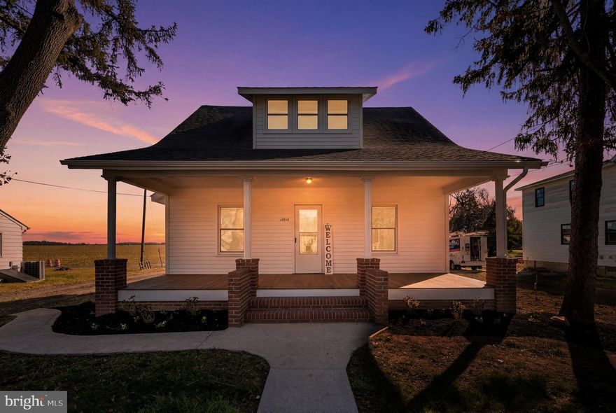 Welcome home to this beautifully renovated Craftsman-style bungalow, offering modern comforts with timeless charm. The large front porch provides a welcoming space to unwind or greet guests. Step inside to find refinished original hardwood floors throughout the main living areas, with brand-new flooring in the kitchen for a fresh, updated look. The kitchen features quartz countertops, new appliances, and plenty of cabinet space, perfect for cooking and entertaining. The first-floor primary bedroom provides convenience and privacy, complete with an attached full bathroom featuring a stunning tiled stall shower. Upstairs, you’ll find three additional bedrooms, all with hardwood floors and ceiling fans, as well as a spacious full hall bath with another stall shower and abundant storage. An unfinished basement offers even more potential for storage or recreation. With a brand-new septic system, this home combines modern upgrades, classic character, and worry-free functionality, don’t miss your chance to make it yours!