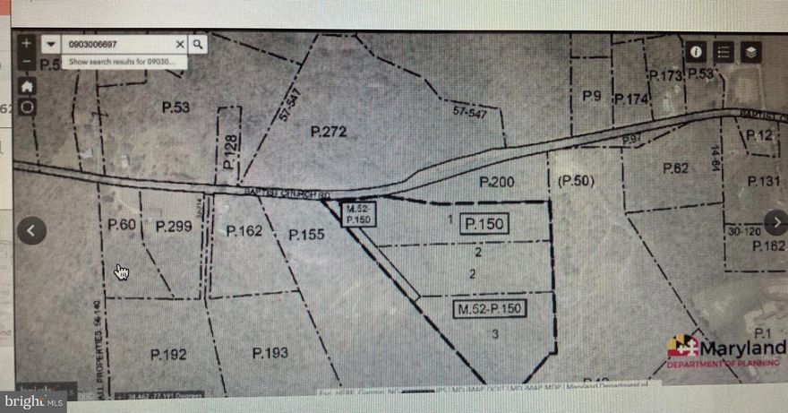 This property is situated on over 3 acres in Nanjemoy. Secluded and wooded lot.  Please not the property will not perc. Being sold as it.