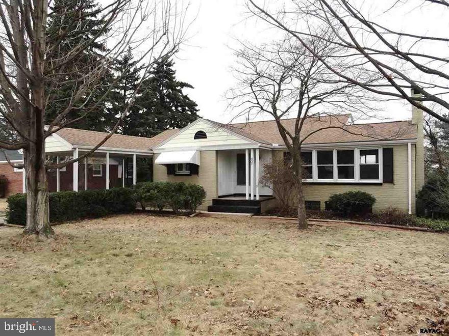 Sitting pretty on a quiet street, this pristine rancher is ideal for those starting out or scaling down.  Fresh paint, refinished hardwood floors, exposed beams, fireplace & updated kitchen w/new stainless stove. Rear covered deck, & 2-car carport w/2 built in sheds.