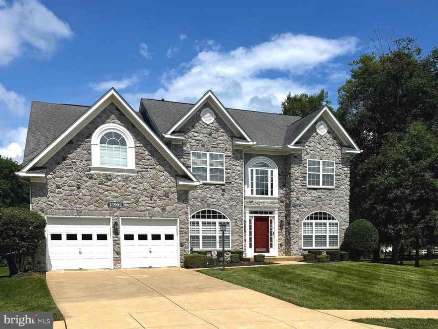 Offers are due by 08/04/25 at 5pm.
** Open House: Saturday, 12 -2pm ** See you soon!!
Luxury Living at Its Finest – 5-Bedroom, 3.5-Bathroom Colonial Single Family Home in Bowie that sits on a  cul-de-sac. This home offers space, style, and thoughtful updates throughout. The open floor plan features hardwood floors, modern light fixtures, and a gourmet kitchen with upgraded countertops, large center island, double ovens, and a spacious eat-in area that flows into the family room with a cozy gas fireplace. Enjoy formal living and dining room, a main-level office/library, and a bright sunroom that opens to an expansive deck and lakeview—perfect for entertaining. The upper level offers four bedrooms, including a luxurious owner’s suite with a huge sitting area, walk-in closet, and spa bath with Jacuzzi tub and separate shower.  The lower level is equipped with a large rec-room, full bath, and an additional office or 5th bedroom, plus extra storage. This well-manicured lawn also wraps around to the lakeview backyard.  Wow, well over 6,000 square feet of fine living.  Please remove shoes or wear shoe covers provided at the front door. The Seller prefer to use "Millennium Title". Commuting to DC, Northern VA, Annapolis, and Baltimore couldn’t be easier! Whether you’re entertaining, working from home, or enjoying local amenities, this residence truly has it all. Don’t miss the opportunity to experience luxury living in Bowie—schedule your tour today!