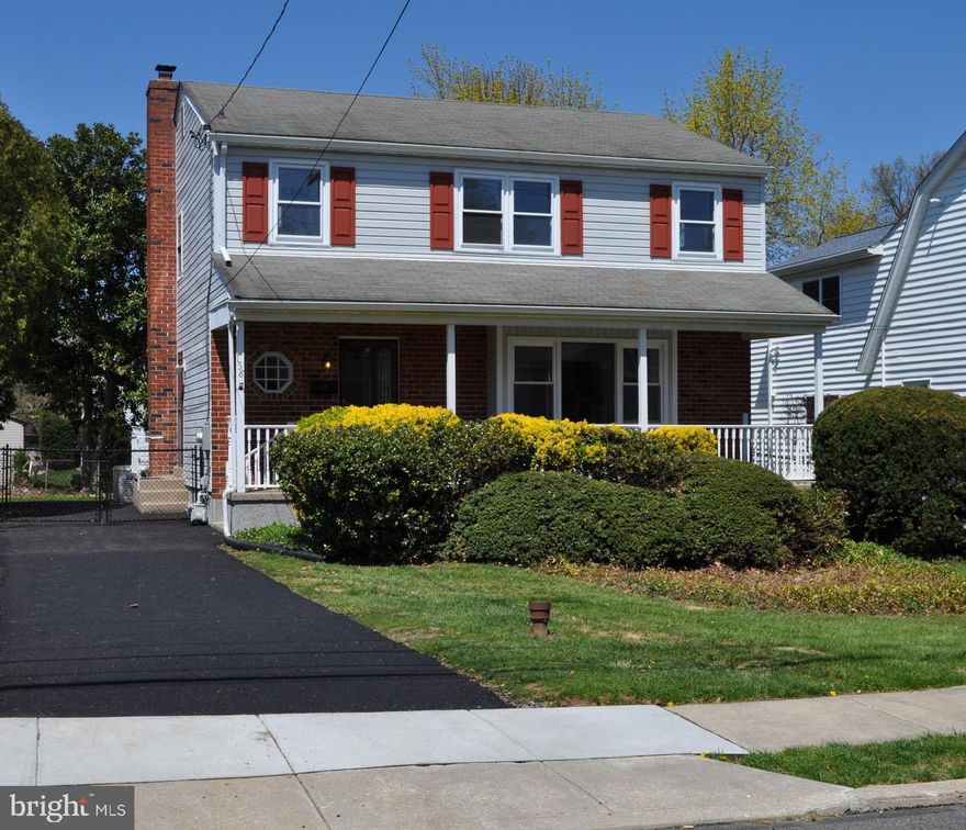 4 Bedroom, 2.5 Bath upgraded & refreshed Colonial. Located on a great street, close to downtown Springfield, this home boasts a large fenced in and level backyard with shed. The inviting covered front Porch welcomes you home. Step in to the Entry Foyer with double closet, bright and spacious Living Room with refinished hardwood floors, Dining Room with refinished hardwood floors, New Eat in Kitchen with soft close white shaker cabinetry, granite countertops, subway tile backsplash, luxury vinyl plank flooring, Powder Room with New vanity, faucet, toilet, LED lighting, medicine cabinet & luxury vinyl plank flooring, Door to the driveway & backyard. UPPER LEVEL offers the spacious Primary Bedroom with double closet,New carpeting plus  en suite Bath with shower, new vanity, faucet, toilet and LED lighting, new flooring and classic beadboard finish, 3 Additional nice size Bedrooms with New carpeting, Tile Hall Bath with new vanity, faucet, LED lighting and tub/shower combo. New carpeting in the entire 2nd floor. BASEMENT has Play/Game room with new carpeting, LED lighting, storage closet, plus unfinished space with Laundry, bilko doors to backyard utilities and ample space for an exercise room/office too. Freshly Painted, New  Luxury Vinyl Plank, carpet and refinished hardwoods throughout. 2 New Central Air Systems, New 200 amp CB, New  PRIVATE driveway, Backup Generator, Gas Water Heater (2023). See list of improvements attached. Award winning Springfield Schools, Nearby Veterans Memorial Park and many others. Come see all this home has to offer before its too late.