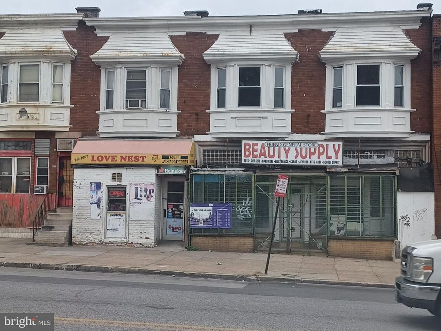 Real property, 3 town home type commercial buildings which address of 2826, 2828, 2830 Edmondson Ave. Baltimore MD 21223. Liquor business, 7 days lounge (bar and package) on the building of 2830 Edmondson Ave.  Annual sale for the liquor business is greater than one million dollars ($1,000,000) and other extra incomes.  Two (2) other building which addresses 2826 and 2828 Edmondson Ave is currently vacant but have potential to rent or use new owner's property use.
Both liquor business and 3 buildings are for sale for $900,000.00 and the inventories (around $200,000) of liquor will be excluded from the sale price
Showing will be mandatory in confidential and contact agent first 24 hours ahead to make appointment.