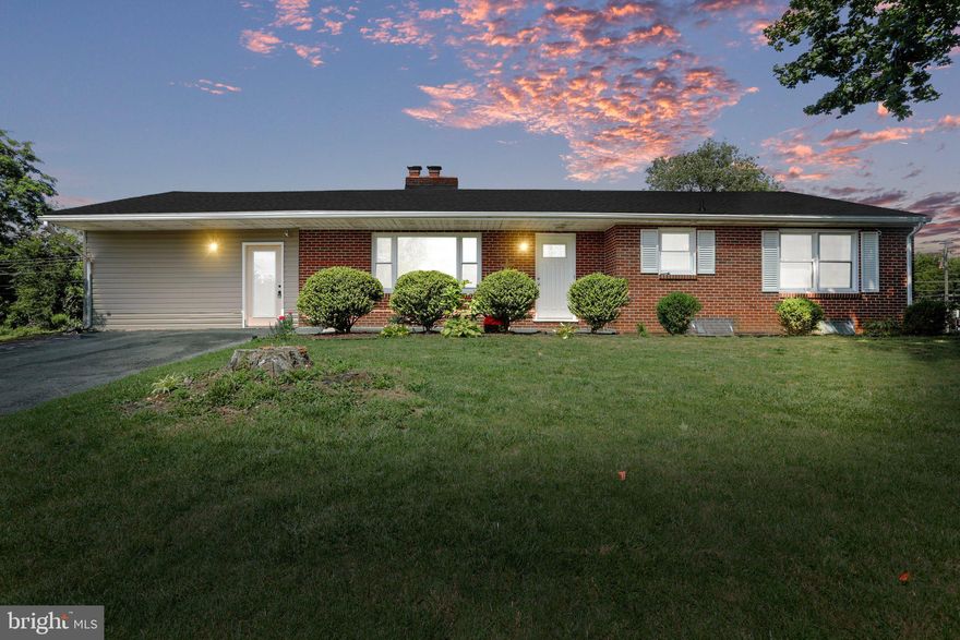 Welcome to your new home.  Here it is.  A BEAUTIFUL 5 bed 3.5 bath Rancher that has been remodeled with MULTIPLE updates and improvements!  This home is perfect for you and your family.  Featuring A master bedroom that is less than 1yr old alongside a nice sized walk-in closet.  There is a large family room with hardwood flooring and a wood burning fireplace plus a kitchen on the main level that features beautiful counter-tops with an island.
 What’s more, a FINISHED basement complete with 1 bedroom, 1.5 baths and a kitchen.  The basement showcases an exterior exit and entry.  The roof is less than 3 years old.  A lot of the improvements in the home were made within the past 3-4yrs. Sitting on nearly half an acre (0.41)This home boasts 2 nice sized kitchens less than a yr old.  Features a stone patio and wooden deck.  Located in a quiet neighborhood with Easy access to I-81. THIS HOME IS READY TO MOVE IN!
Possible INVESTMENT OPPORTUNITY!  Great chance to live in the upstairs (4bed 2bath) and rent out the downstairs (1bed 1.5bath) or rent out both.