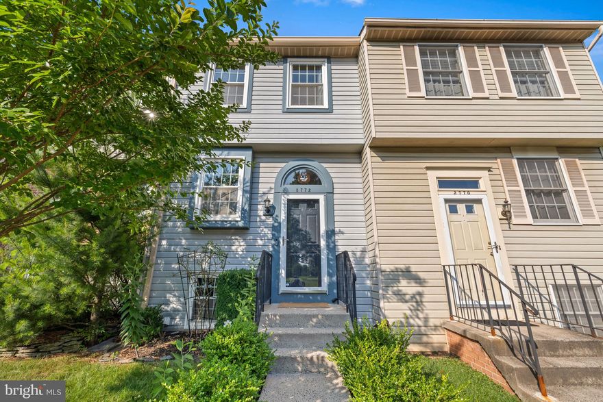 This fully updated townhome offers 2 bedrooms and 2 modern baths. The Elegant plank flooring runs throughout the home, complemented by all-new recessed lighting. The Kitchen features stainless steel appliances, quartz countertops, and ample storage. The open-concept living and dining areas are bright and inviting, with large windows enhancing the space. An updated deck surrounded by mature trees provides a perfect spot for relaxation, while the fenced-in backyard offers a private oasis. The fully finished walk-out basement can serve as an office or third bedroom, complete with its own full bathroom. Community amenities include a pool, tennis and pickleball courts, a playground, and a basketball court. Conveniently located near major shopping centers and routes, this townhome blends modern updates with practical living spaces and excellent community features, making it ideal for comfortable and stylish living. Designated parking spaces are #27. Visitor parking also available on site. No showings allowed between June 28-July 2nd.