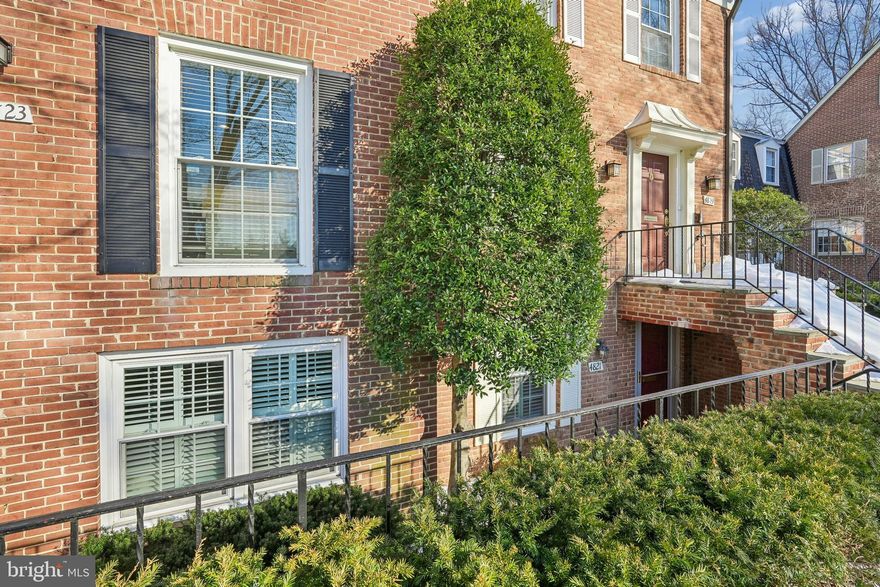 Rarely available one-level, two-bedroom, two-bathroom condo with a large private patio in Sumner Square—everything you need is right here- This space will SURPRISE you! Extra wide wide floor plan.
Built in 1979, this spacious unit offers 1,413 square feet and an open floor plan ideal for both everyday living and entertaining. The current owners have made many thoughtful improvements, including a new furnace (2023), newer LVP flooring (2022) and carpeting, updated kitchen appliances, recessed lighting, and ceiling fans.
The generously sized table-space kitchen features a pass-through to the main living area, newer stainless steel appliances, and updated cabinet and drawer fronts. The expansive open dining and living area showcases a charming wood-burning fireplace (currently with a removable electric insert), flanked by two sliding glass doors with plantation shutters that lead to the flagstone patio.
The private owner’s suite offers a wall of built-ins, including a desk area, a ceiling fan, two large closets, and an attached full bathroom. The second bedroom is also spacious, featuring a sliding door to the patio, ample closet space, and a ceiling fan. A second full hall bathroom serves it’s residents and guests.
The fabulous private patio is fully fenced and includes a rear gate providing easy access to The Shops at Sumner Place—groceries, coffee, pharmacy, banking, restaurants, and more are just moments away.
Additional highlights include two assigned parking spaces plus ample guest parking. Pets are allowed (restrictions apply).
Surrounded by parks and scenic trails—including easy access to the Capital Crescent Trail—the neighborhood offers seamless connectivity to downtown Bethesda, Georgetown, and beyond. Nearby shopping and dining options also include Westbard Square and Whole Foods.
Public schools currently serving the area:
•