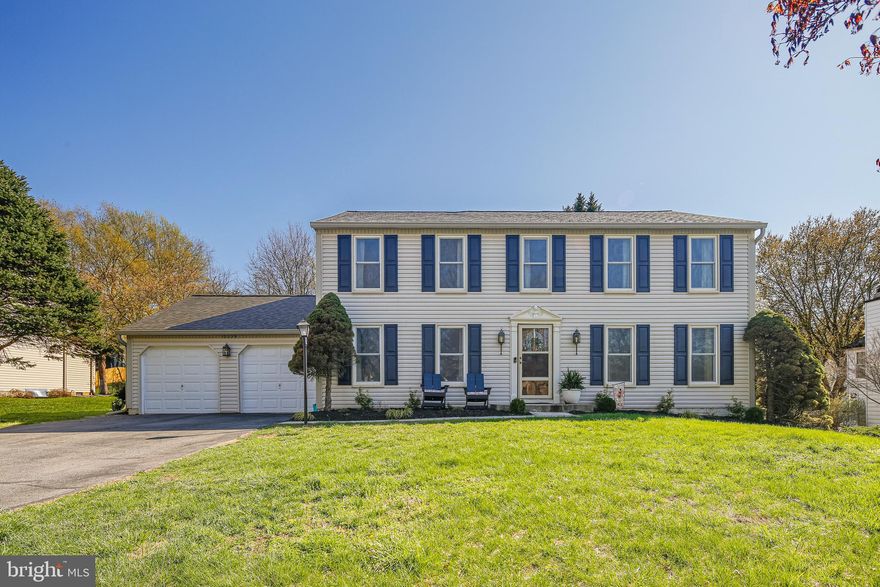 Welcome to 10229 Little Brickhouse Ct, a beautifully updated Colonial in the desirable Centennial Manor community. From the moment you step inside, you'll appreciate the open layout and timeless hardwood floors that flow throughout the main and upper levels. The heart of the home is the chef-inspired kitchen, thoughtfully designed with sleek modern cabinetry, Quartz countertops, and high-end appliances—including a dual-fuel range. The kitchen opens seamlessly to an oversized living room and a spacious rear deck—perfect for summer barbecues or quiet evenings overlooking the large, flat backyard. Also on the main level, you'll find a private home office, an updated powder room, and direct access to the two-car garage—making daily living both functional and stylish. Upstairs, the hardwood floors continue into a luxurious primary suite featuring a remodeled en-suite bath and a generous walk-in closet. Three additional bedrooms offer plenty of space for family or guests, along with a large walk-in laundry room with tiled flooring and a second full bath for added convenience. The finished lower level adds even more flexibility with a spacious rec room, full bathroom, and a versatile flex room—perfect for use as a guest room, home gym, playroom, or even an additional bedroom. Brand-new Vinyl flooring ties the space together, making it ideal for an in-law setup or multigenerational living. Located in one of Ellicott City's most sought-after neighborhoods, this home blends comfort, style, and space in all the right ways. Don’t miss the chance to make it yours!