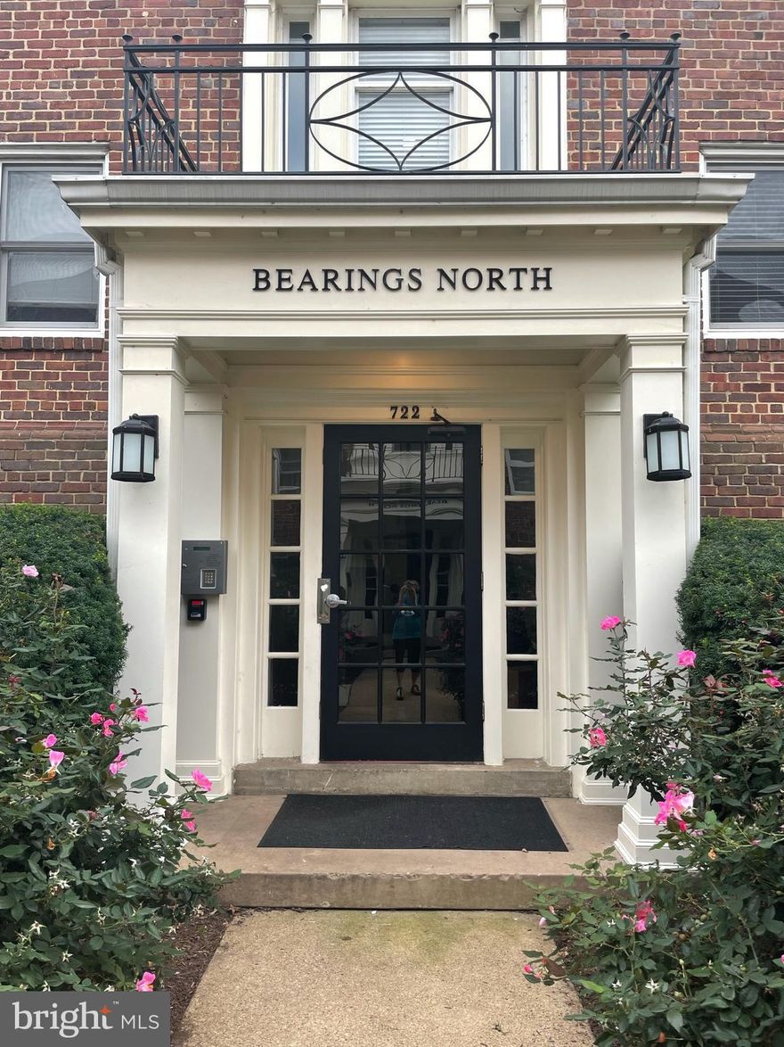 Charming and distinctive 2-level condo with flexible loft space and custom spiral staircase located in the wonderful SE Quadrant Old Town! With an open floor plan and vaulted ceilings, this condo is flooded with light and has views of the lovely common area. Gorgeous cherry hardwood on the main level. Large owner's suite, huge living area, galley kitchen with granite countertops and stainless appliances. The kitchen opens to a nice-sized table/dining space. The upper loft could be used as a 2nd bedroom or work or play-from-home office/den. Recently painted throughout (color has been updated from what you see in photos to Repose Gray.) Newer carpet in loft (pretty light gray color.) A new HVAC system was added in 2019. Semi-private laundry unit located just one floor above! A short walk or bike ride takes you to all of Old Town's highlights! King St. is just 6 blocks away! Across the street from the unit, you will find some of the local favorites - Southside 815, Faccia Luna, Balducci's grocery and gourmet eatery, and beautiful Jones Park! If you are looking for a contemplative outdoor space - you need to look no further than the quaint, fenced community courtyard adorned with flowering bushes, bench seating, tables for dining, grassy space, as well as a newer patio with a fire pit and BBQ grill. One Parking space and extra storage (located on same level as condo) conveys. Water/Trash/Sewer & Condo dues are included in monthly rent. Inside/secure bike storage also available! Welcome Home!