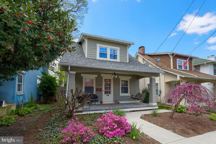 Come check out this charming West End Lancaster, rare Detached Home with 3 Car- Detached Garage! This home checks all the boxes for city dwellers looking for a place for parking, in a convenient location.  Relax on the large front porch with mature landscaping in the front yard. Hardwood floors in the living room and dining room, with a gas fireplace, crown molding and custom built in shelving. Nice kitchen includes white maple kitchen counters, with Bar Top Epoxy Coating,  a breakfast bar, new gas range, and a range hood that vents to the outside.2 bedrooms upstairs currently( was previously a 3-bedroom home) with a updated bathroom with subway-tiled shower. Full basement for additional storage or small office. New 50 year roof with warranty, new furnace and hot water system, new front sidewalks and radon system. Enjoy the rear private yard with 3-car garage for parking or storage.