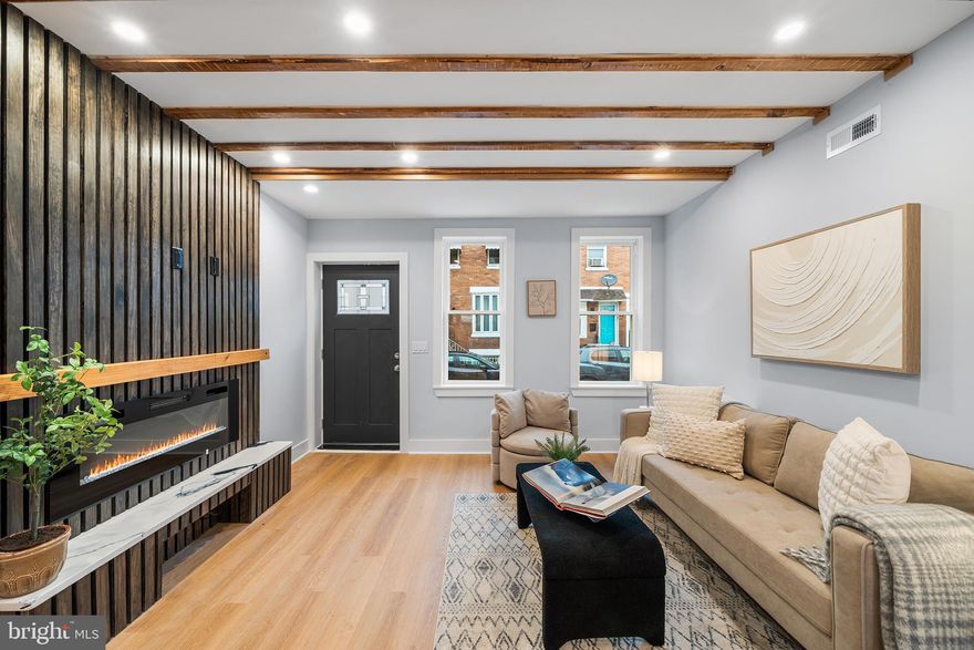 Welcome to 3159 Agate Street — a masterfully renovated home located on a quiet block in the thriving Port Richmond/Kensington corridor! 

This stylish and thoughtfully upgraded 3-bedroom, 2-bathroom property features high-end finishes, reclaimed materials, and custom details throughout. Step inside to a spacious open floor plan with natural flow between the living, dining, and kitchen areas. The living room is warm and inviting, featuring a custom fireplace wall and modern architectural accents.

The chef’s kitchen is a showstopper, equipped with stainless steel appliances,  modern shaker cabinetry, and generous prep space—perfect for daily use and entertaining alike.

Downstairs, a fully finished lower level offers a flexible bonus space ideal for a home office, gym, media room, or guest area, complete with its own full bathroom.

Upstairs you’ll find three bright and spacious bedrooms and a alrge full bathroom with stylish finishes. 

Additional upgrades include central air,  recessed lighting throughout, and a washer/dryer. A private rear patio also provides the perfect spot for outdoor dining or a quiet evening under the stars.

Centrally located with easy access to public transportation, I-95, and some of the city’s best coffee shops, restaurants, and bars, this home blends modern comfort with neighborhood charm.

Don’t miss your chance to own a turn-key home in one of Philadelphia’s most exciting neighborhoods — schedule your private tour today!