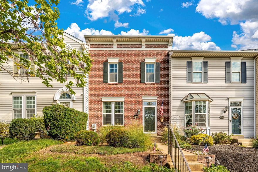 Welcome to this adorable brick front townhome in Whittier. This well-kept three bedroom, three bath home features hard surface flooring, newer carpet upstairs, granite countertops, and stainless steel appliances. Have peace of mind with the newer gas furnace and HVAC system (2020). The fully finished basement has an extra room for an office or can be used as a 4th bedroom or in law suite. A full bathroom, living area and laundry room complete this space. From the charming front yard, you are only a few steps away from one of several community pools, tennis courts, basketball courts, pickleball court, and playgrounds. You are only a short walk to the elementary school and scenic neighborhood lake. Minutes to Ft Detrick, grocery store, restaurants and Baker Park. You won't want to miss this opportunity to own a wonderful home in Frederick.